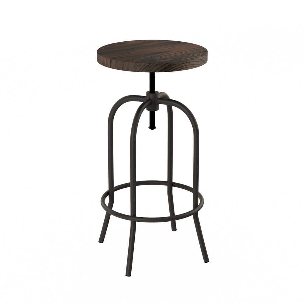 Lavish Home 34 25 In Adjustable Modern Backless Metal Swivel Bar Stool lavish-home-34-25-in-adjustable-modern-backless-metal-swivel-bar-stool