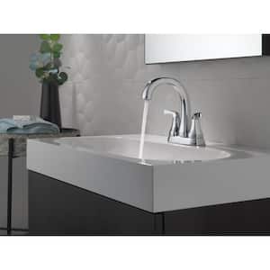 Portwood 4 in. Centerset 2-Handle Bathroom Faucet in Chrome