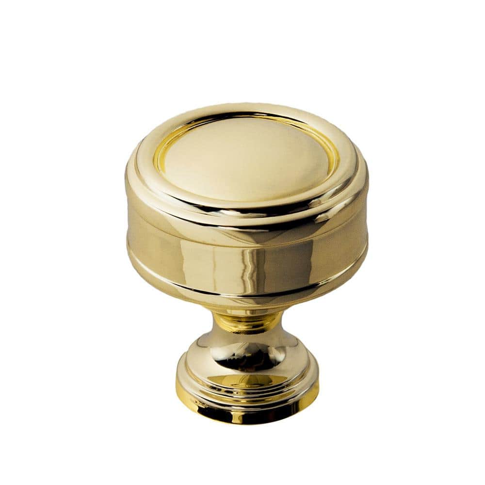 50-Pack Paris 1-1/4 in. (32 mm) Traditional Polished Gold Round Cabinet Knob price history on PriceWatchPro