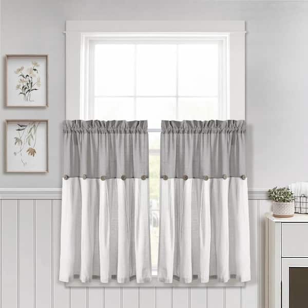 Reviews For Lush Decor Linen On, Does Home Depot Have Kitchen Curtains