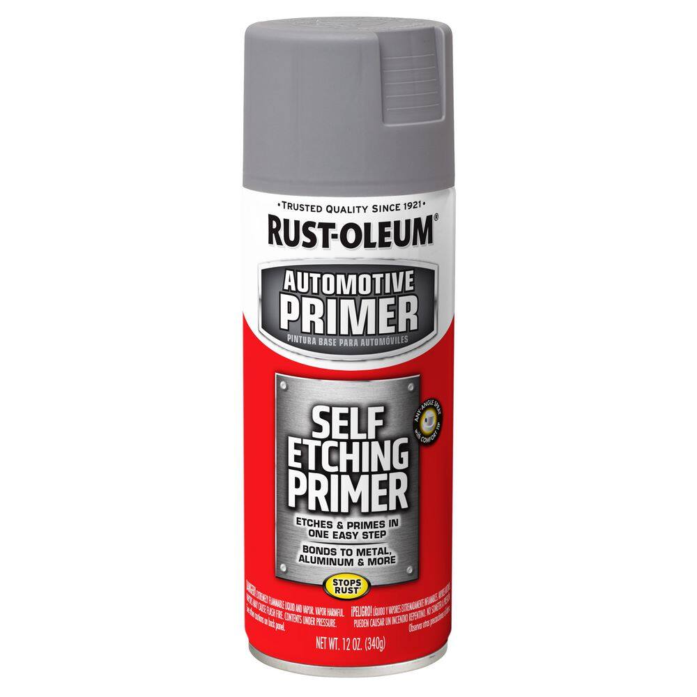 Rust Oleum Automotive 12 Oz Self Etching Dark Green Primer Spray 