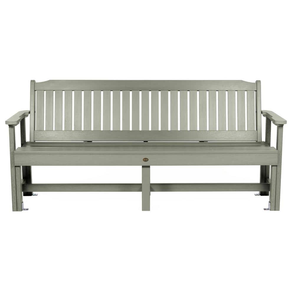 Eucalyptus 6ft Gray Commercial Grade Garden Bench