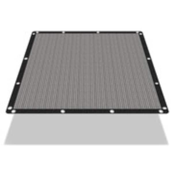 90% Shade Cloth Sun Shade Fabric, Privacy Screen Shade Cover for Patio Garden Pergola Canopy with Grommets