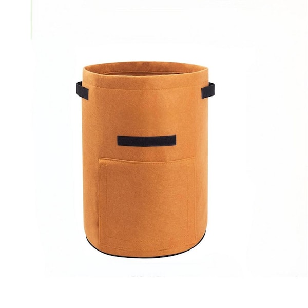 4-Pack Potato Fabric Grow Bags with Lids, 10 Gallon Planting Pots for Potatoes, Tomatoes, and Vegetables