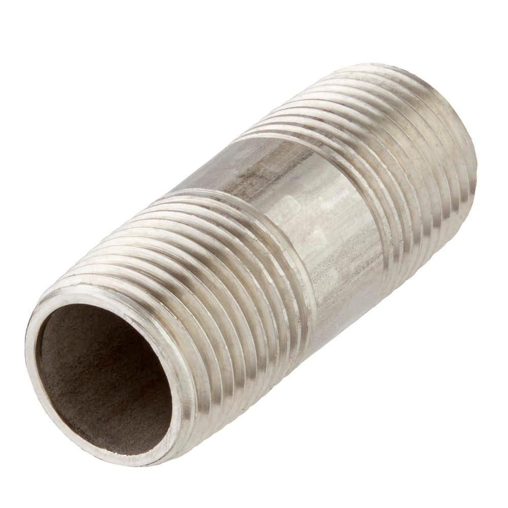 ProLine 1/2 in. MIP x 2 in. Stainless Steel Pipe Nipple 860490