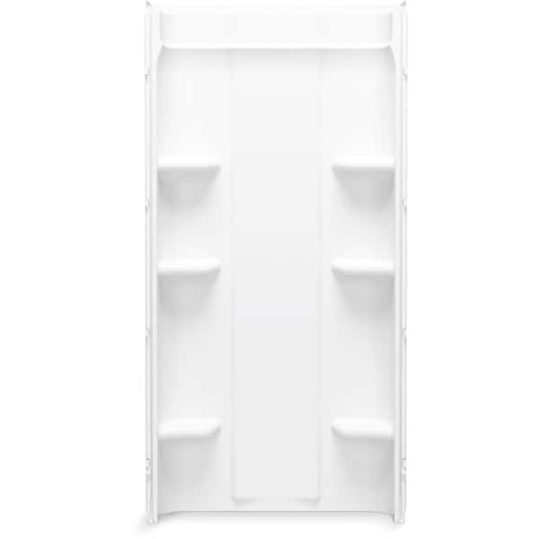 KOHLER Medley 36 in. W x 72.76 in. H Glue Up Vikrell Back Shower Wall in White