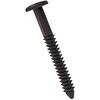 3 in. Musket Brown Lifetime Vinyl Shutter-Lok's Fastener