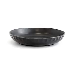 64 oz Black Stonware serving bowl