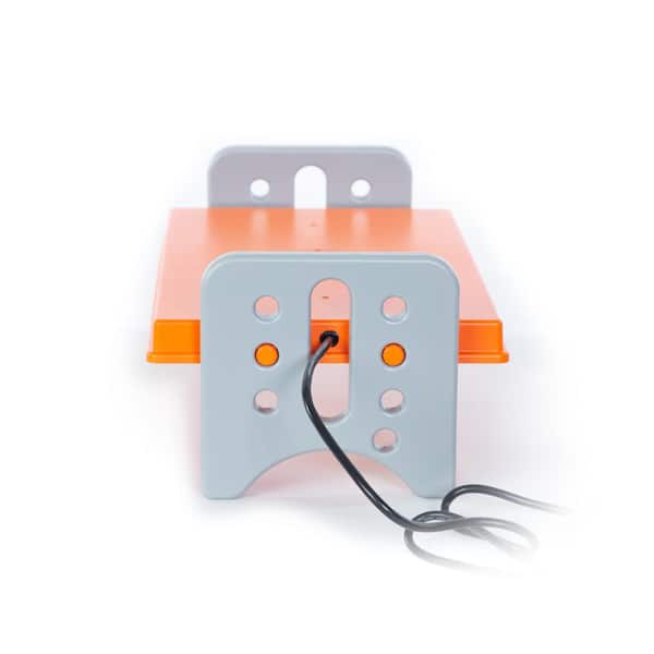 Unbranded K&H 11.5 in. x 20 in. x 8 in. 40-Watt Thermo-Poultry Brooder Large Gray/Orange