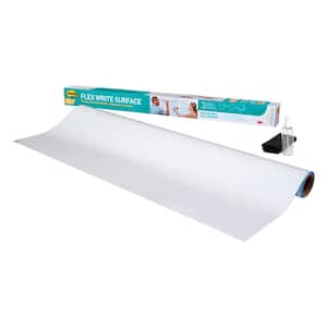 Flex Write Surface 8 ft. x 4 ft. Roll The Permanent Marker Whiteboard Surface 1-Roll (Case of 6)