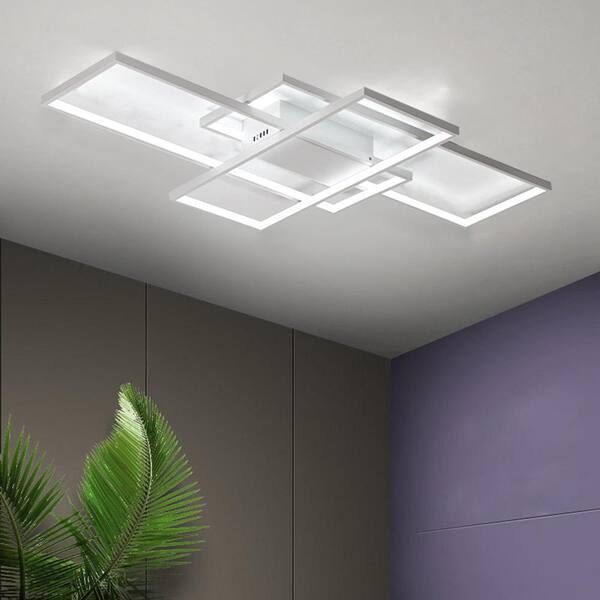 Baycheer Modern Acrylic LED Ceiling Light – Ultrathin Rectangle For Any Room