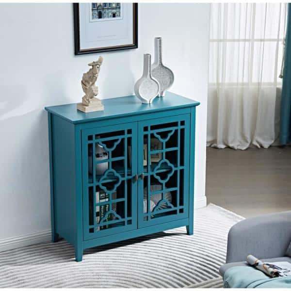 Accent cabinet outlet teal