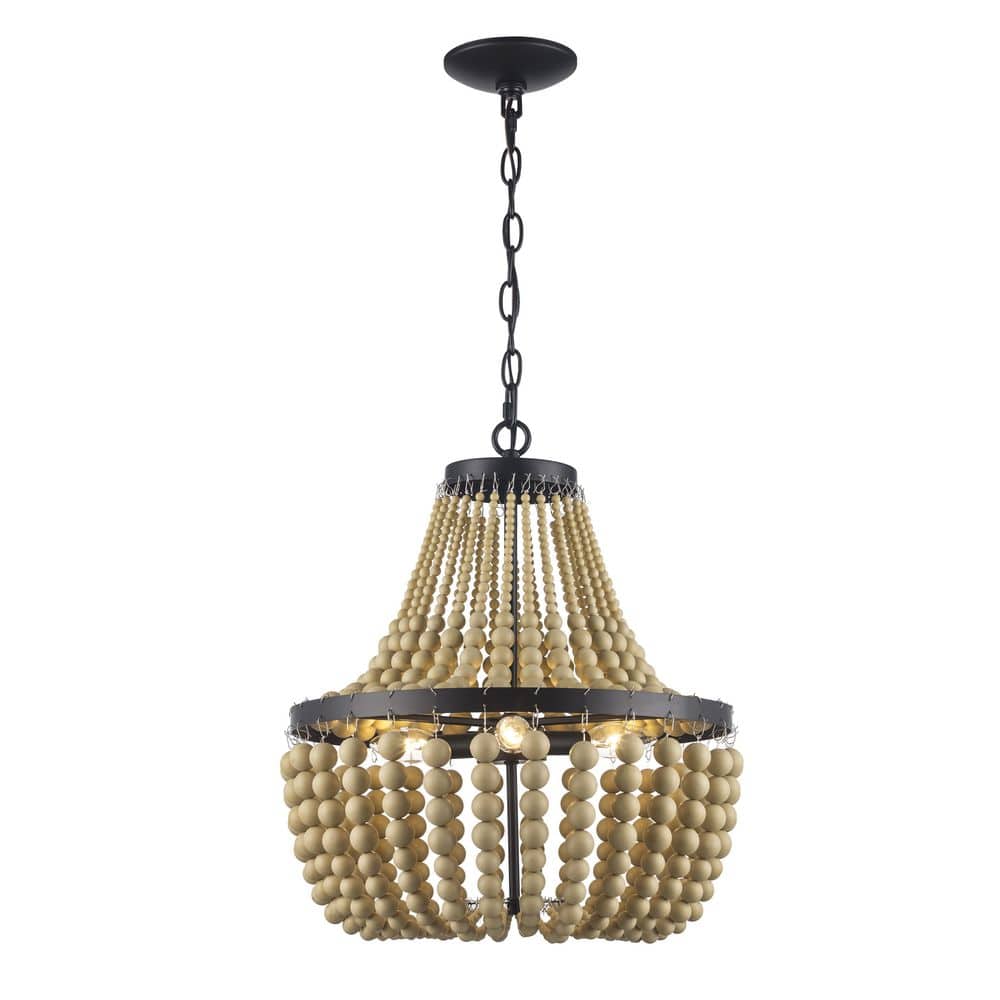 Hampton Bay Cayman 3-Light Bronze Chandelier Light Fixture Hampton Bay Cayman 3-Light Bronze Chandelier Light Fixture
