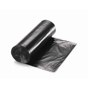 56 Gal. 1.5 mil 43 in. x 47 in. Standard Trash Bags Black Can Liner (10 per Roll, 10-Roll per Case)