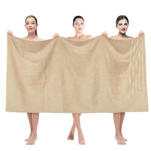 American Soft Linen 35 x 70 in. 100% Turkish Cotton Bath Towel Sheets,  Lemon Yellow Edis35x70Sar -E33 - The Home Depot