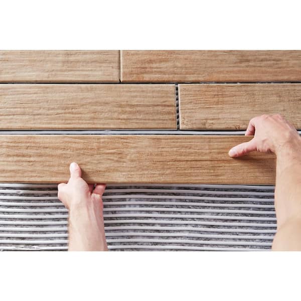 Marazzi Montagna Soft Maple 4 in. x 28 in. Glazed Porcelain Floor