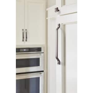 Jolene 6-5/16 in. (160mm) Classic Black Brushed Nickel Arch Cabinet Pull