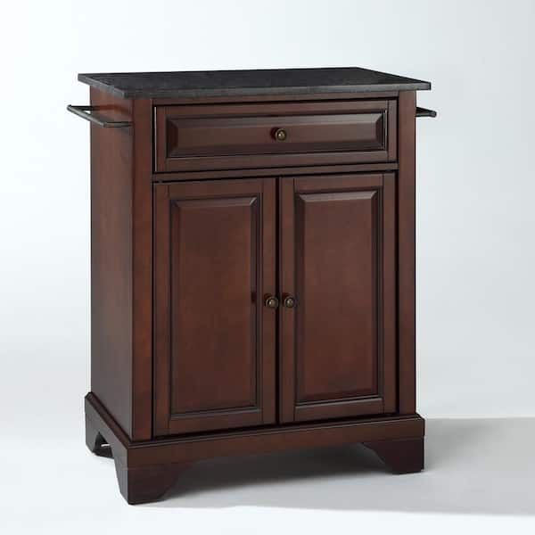 CROSLEY FURNITURE Lafayette Portable Kitchen Island with Granite Top