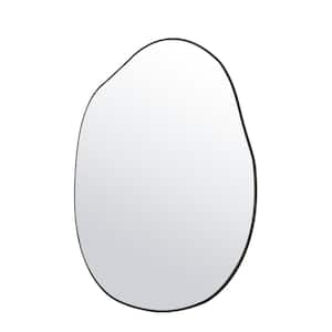 23.6 in. W x 31.5 in. H Irregular Frameless Wall Mirror Bathroom Vanity Mirror