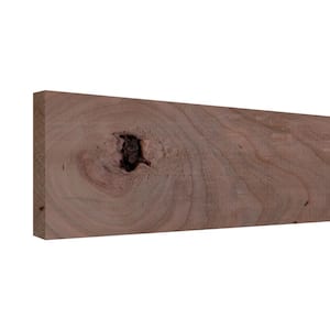 1/2 in. D x 1.5 in. W x XXGROUP$ 1 XX L Unfinished Rustic Cherry Wood Board