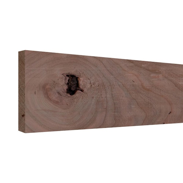3/4 in. D x 7.25 in. W x 2 ft. L Unfinished Rustic Cherry Wood Board