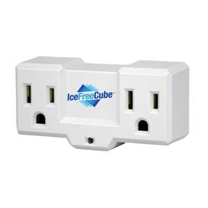 Thermostat Ice Free Cube 120-Volt 15 Amp Plug in Fixed 35°F On 45°F Off