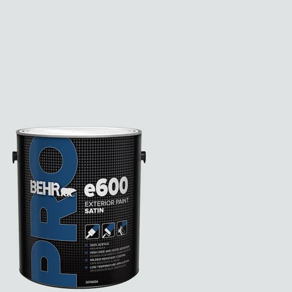 BEHR PRO 1 gal. #MQ3-27 Etched Glass Satin Enamel Exterior Paint