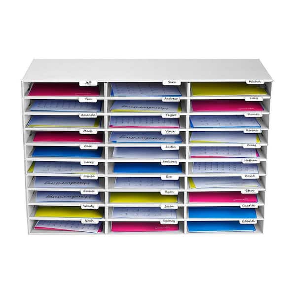 30-Piece Scrapbook Paper Storage Organizer,for 12 x 12 Inch Scrapbook  Paper, , and Cards Stock