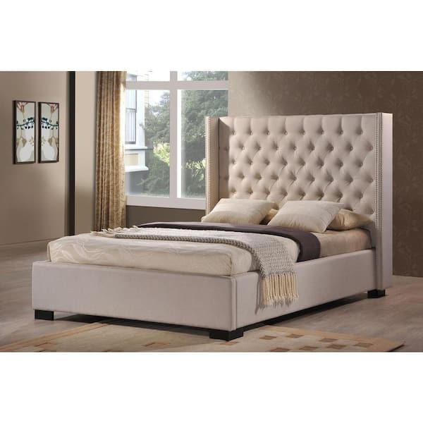 luxeo Newport Palazzo Mist King Upholstered Bed