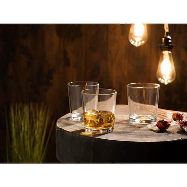 Unbranded 17 oz. Clear Glassware Set (Set of 8) 17 oz Highballs & 13 oz  Whiskey Glass for Bar and Restaurants, Dishwasher Safe 29CPH048065