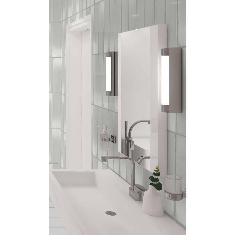 Perfecto-Mirabella 4" x 16" Glossy Blue Ceramic Subway Tile