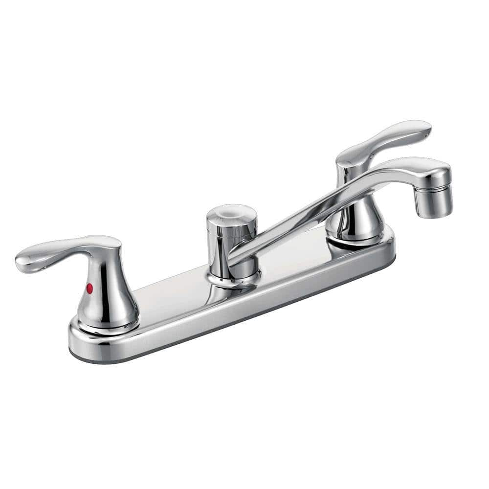 CLEVELAND FAUCET GROUP Cornerstone 2-Handle Kitchen Faucet in Chrome