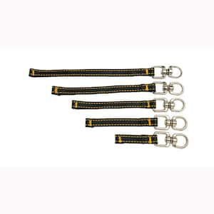 Tool Attachment with Swiveling D-Ring, Assorted 5-Pack