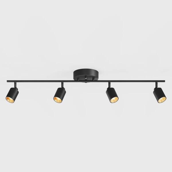 13FT LED Track Lighting Kit – 12 Dimmable Heads, 5 Color Temps, Modern Black For Kitchen & Ceiling
