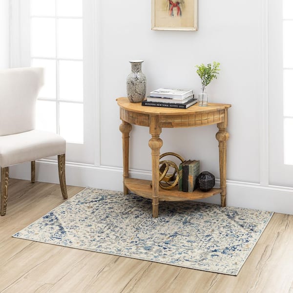 Damon Blue 2 ft. 11 in. x 5 ft. Area Rug