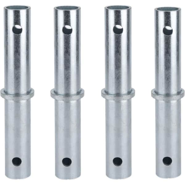 KIWDZFU 4 Pack Heavy Duty Scaffolding Coupling Pin 1-5/16 OD x 9 L Galvanized Steel Scaffold Connection Retainers