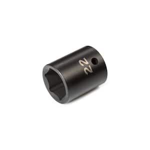 1/2 in. Drive x 22 mm 6-Point Impact Socket