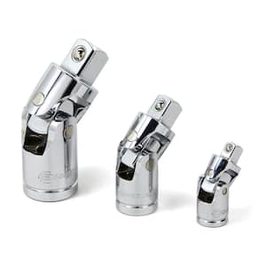 1/4 in. x 3/8 in. x 1/2 in. Drive U-Joint Set (3-Piece)