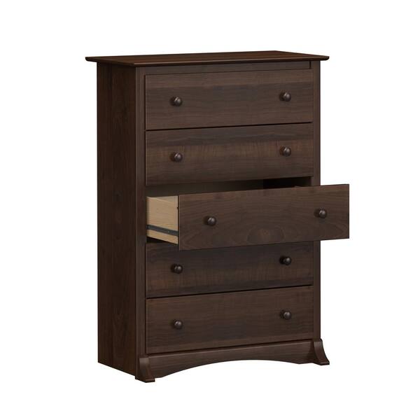 Prepac Fremont 5 Drawer Espresso Chest EDC 3345 K