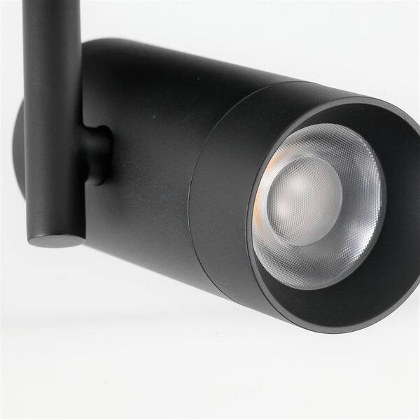 スポットライト matte-black-vidalite-track-