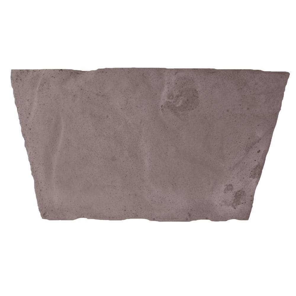 44 in. x 2 in. Round Concrete Wood Burning in Brown Fire Pit Replacement Ca