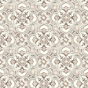 Marjoram Blush Pink Pre-Pasted Non-Woven Wallpaper Sample