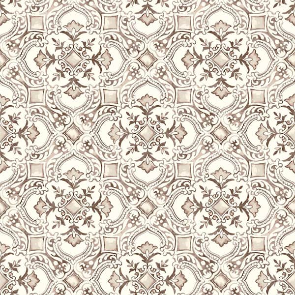 Chesapeake Marjoram Blush Pink Pre-Pasted Non-Woven Wallpaper Sample