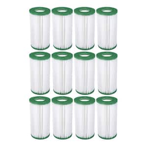 4 in. Dia Type III, Type A/C 1000/1500 GPH Replacement Filter Cartridge (12 Pack)
