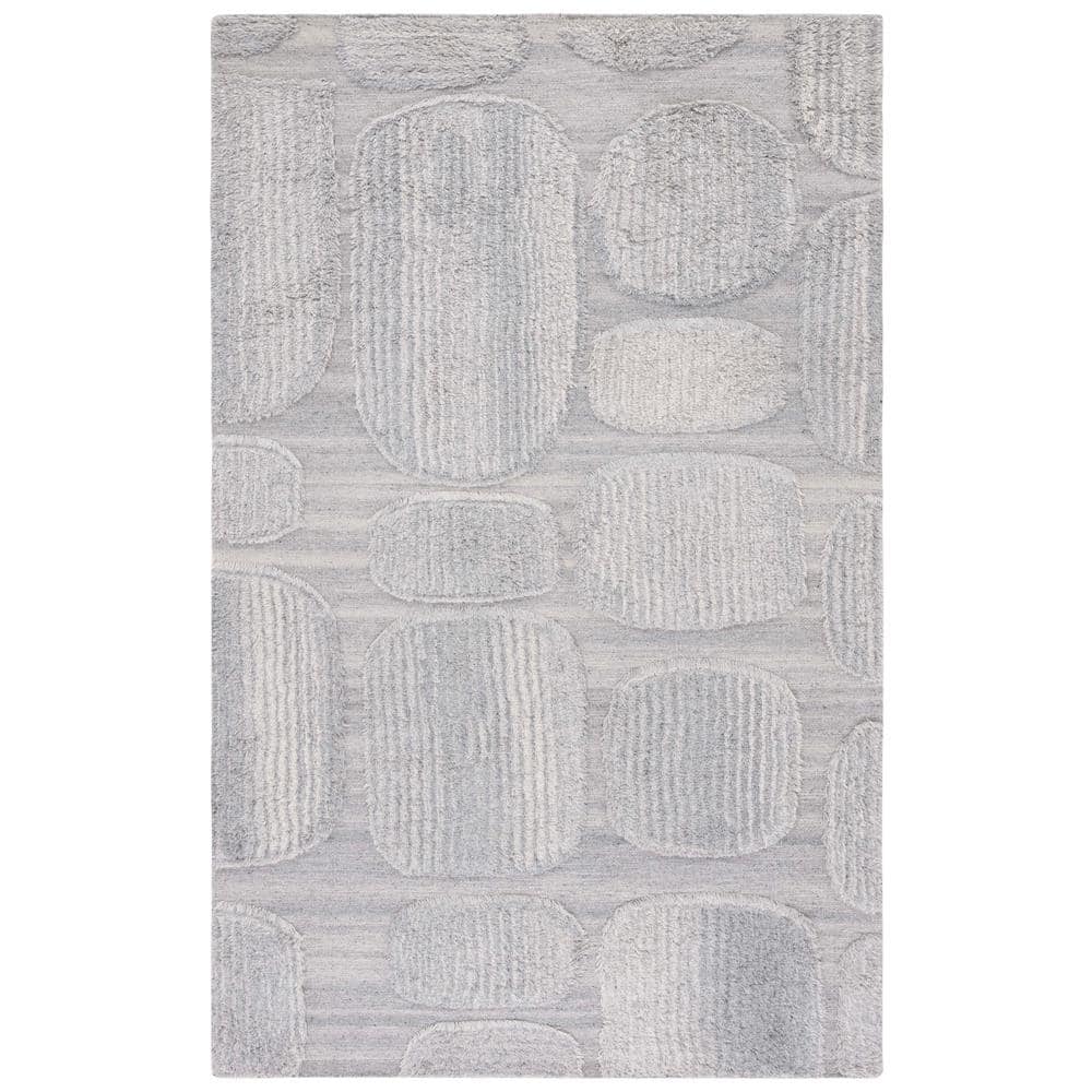 Manhattan Gray 4 ft. x 6 ft. Geometric Area Rug price history on PriceWatchPro