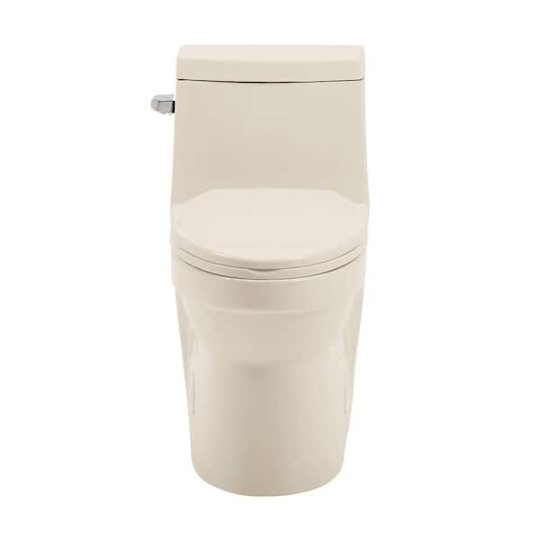 Swiss Madison Classe One Piece Toilet with Front Flush Handle 1.28 GPF in Bisque