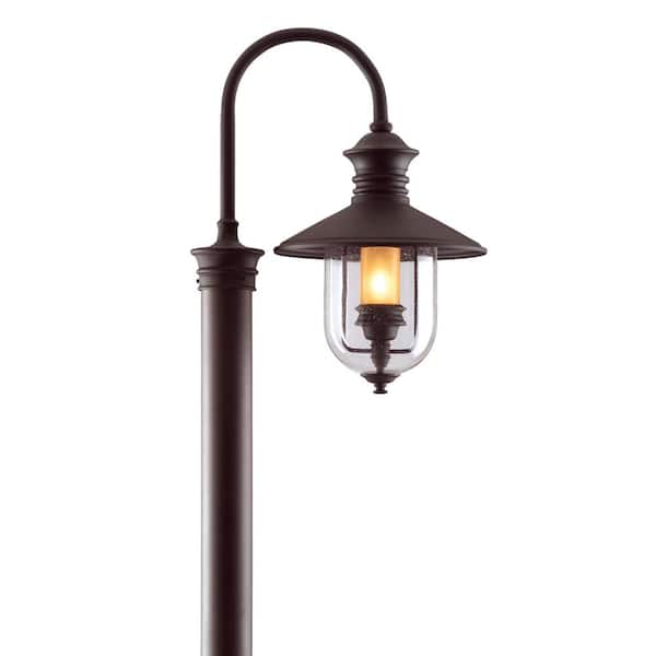 Troy Lighting Old Town Outdoor Natural Bronze Post Light