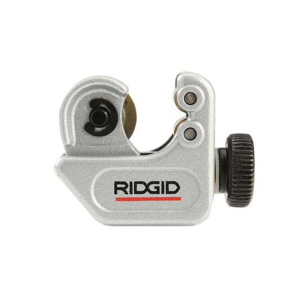 RIDGID 1/8 in. to 5/8 in. 103 Close Quarters Copper, Aluminum, Brass, and Plastic Tubing Cutter, Multi-Use Tubing Tool