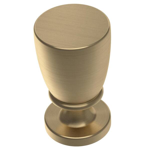 Liberty Izak 3/4 in. (19 mm) Champagne Bronze Round Cabinet Knob (25-Pack)