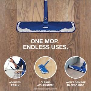 Premium Microfiber Hard Surface Mop and Duster